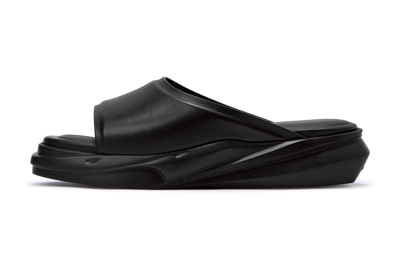 1017 ALYX 9SM Mono Slides HBX Release Info Buy Price Slip On Black