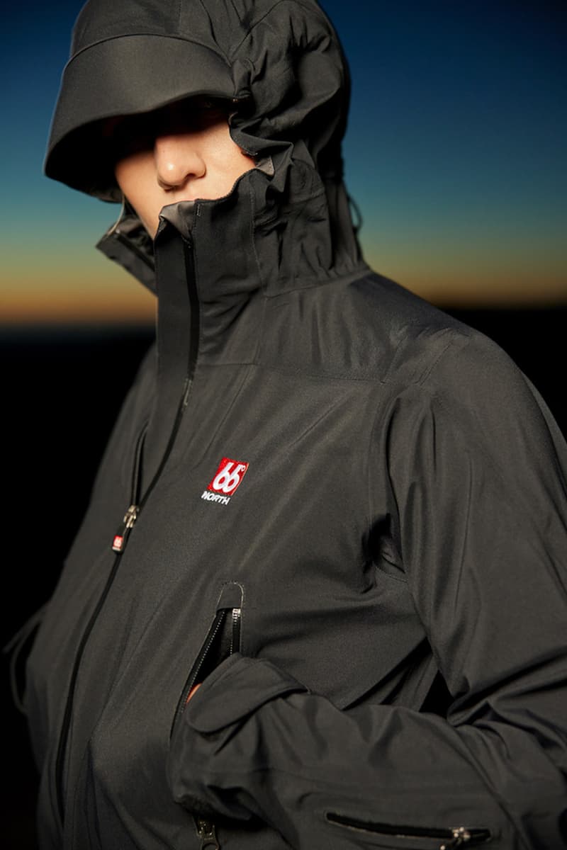 66° North Spring/Summer 2022 Campaign Info release Icelandic outerwear lightweight raincoats