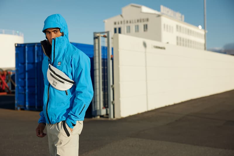 66° North Spring/Summer 2022 Campaign Info release Icelandic outerwear lightweight raincoats
