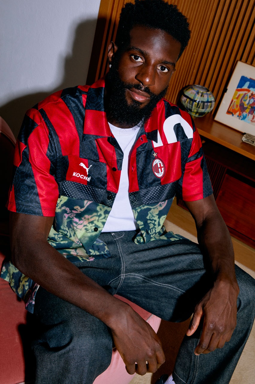 AC Milan, PUMA and KOCHÉ Unite for Upcycled Capsule Collection Fashion