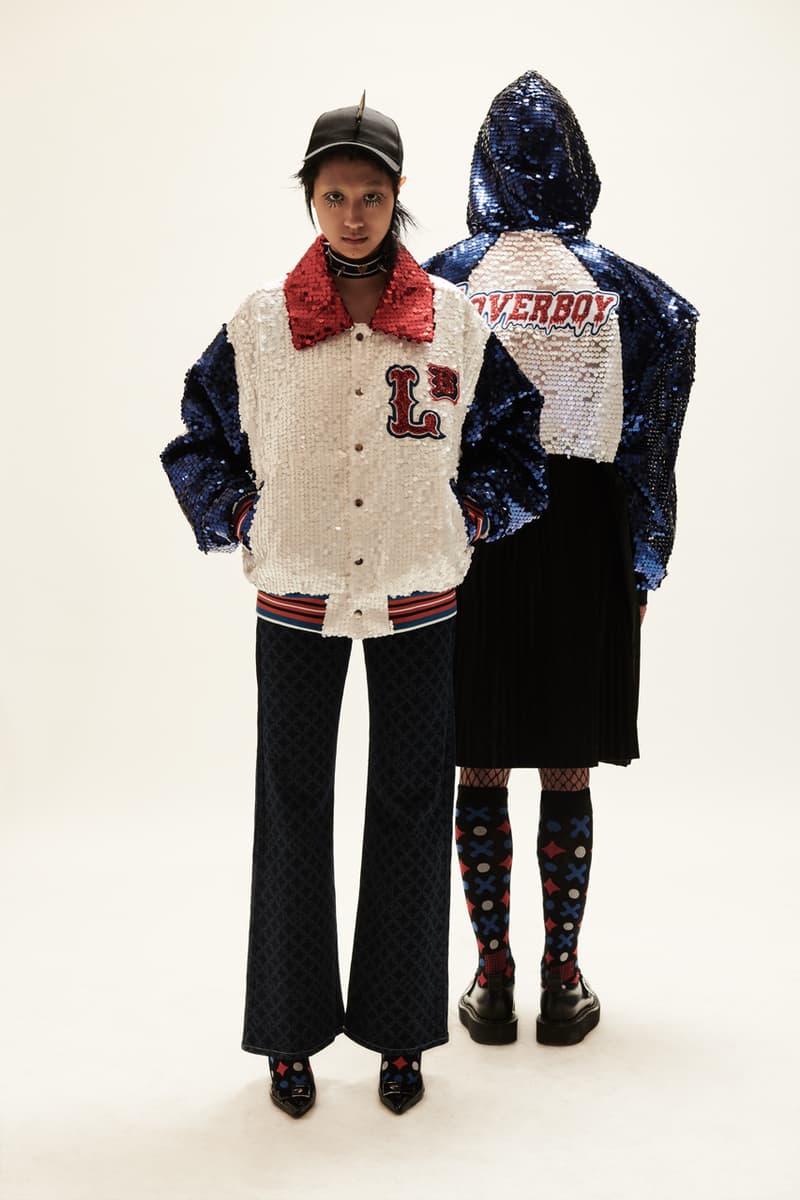 Charles Jeffrey Loverboy AW22 2022 Collection Autumn Winter Luxury Fashion Dresses Pants Tops Jackets Blazers Tom Furse The Horrors Robert Fox Italian Sales Tomorrow Vinyl Record Frayed Collar Ruffle Sheer Diaphanous Gossamer Silk Cotton New York  