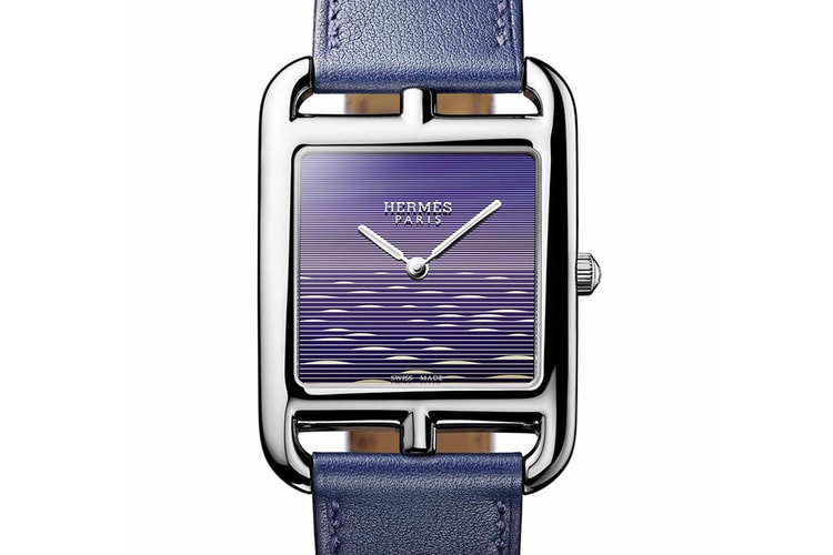 Hermès Cape Cod Crépuscule Paints Dial Motif Using Nanotechnology