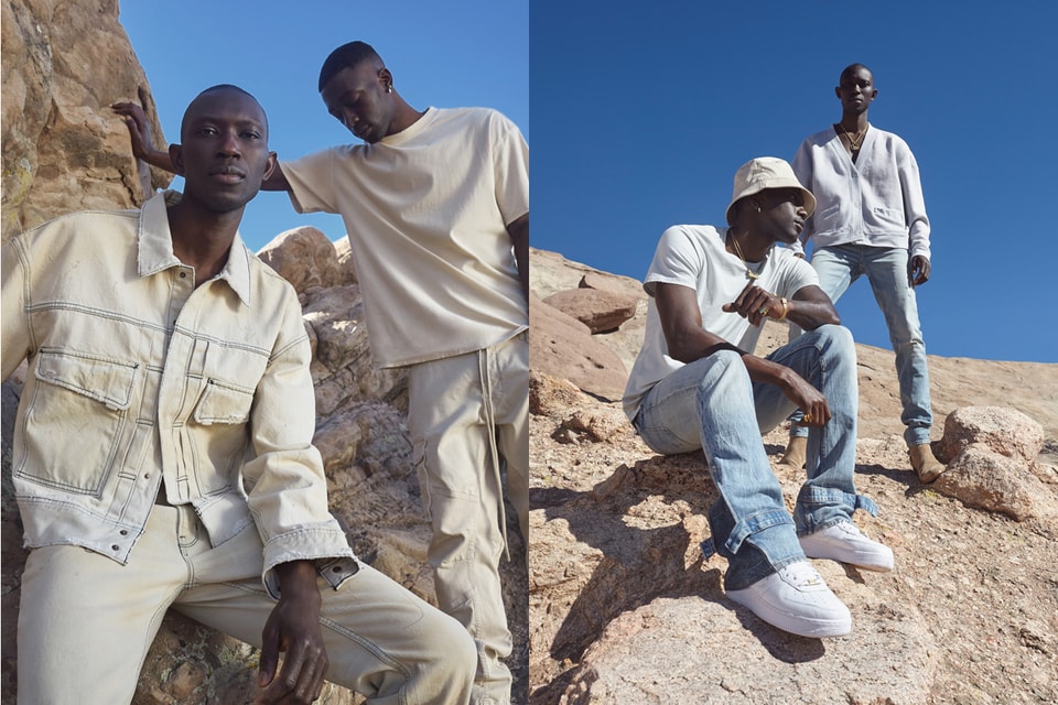 Shop Hudson Jeans Hudson x Brandon Williams Cotton & Cashmere