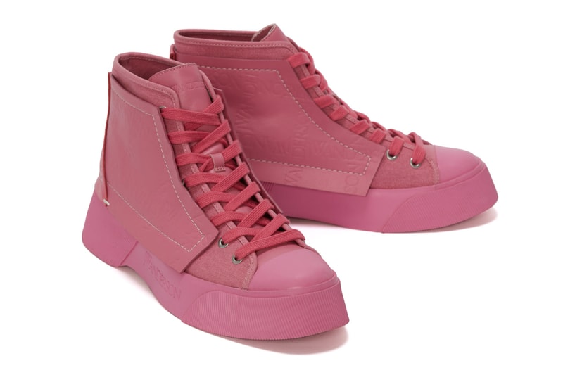 JW Anderson Refreshes Its Sneaker in Pastel Hues for SS22 Footwear