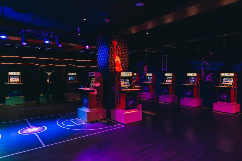 90s michelob beer ultra jam bar arcade fat joe cleveland 2022 1993 basketball nba boomshakalaka