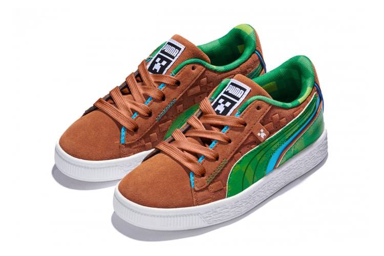 The PUMA x 'Minecraft' Collab Renders the Video Game's Biomes in the Physical Realm