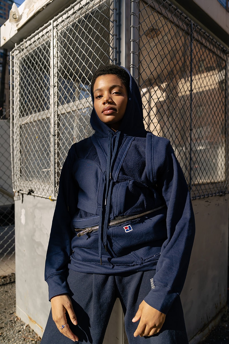 Russell Athletic x Ceeze "Reclaimed" Capsule release information sustainability