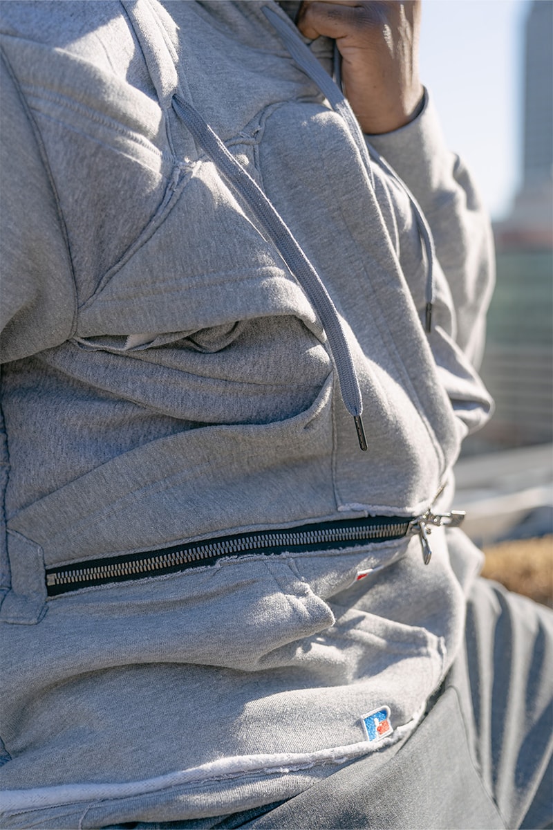 Russell Athletic x Ceeze "Reclaimed" Capsule release information sustainability