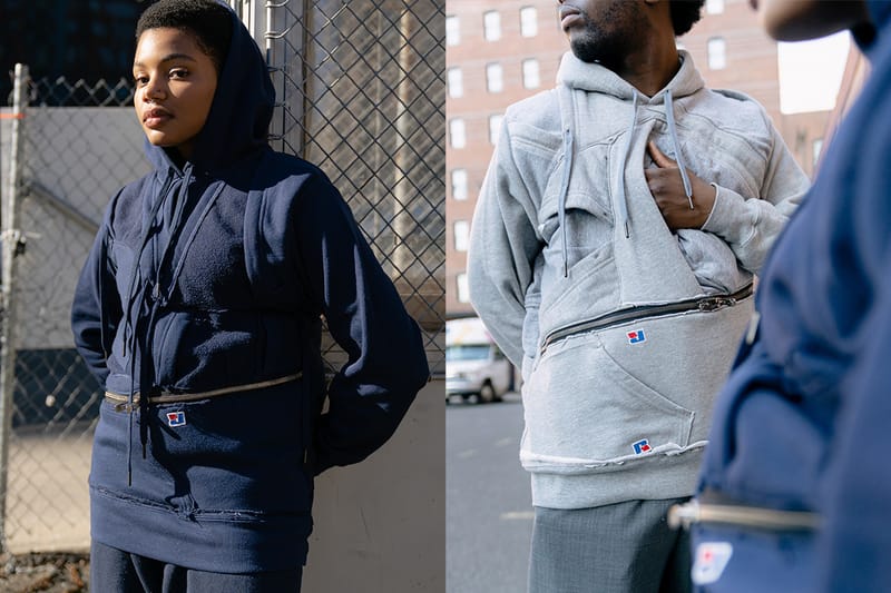 Russell Athletic and Ceeze Utilise Leftover Materials For Hoodie Capsule