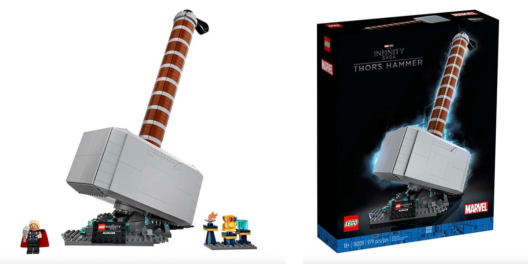 Lego launches new Thor's hammer buildable kit