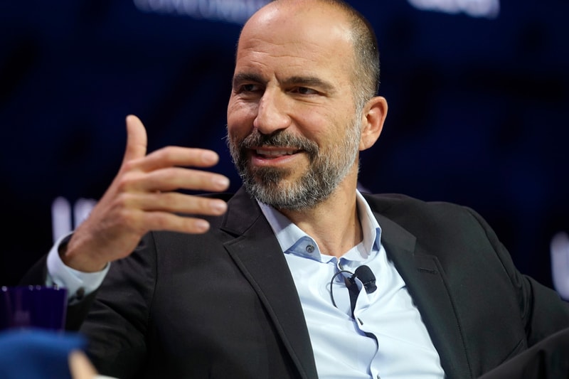 Uber CEO Dara Khosrowshahi Crypto Payment Company Bitcoin Plans Interview Environment Concerns Exchange Rates