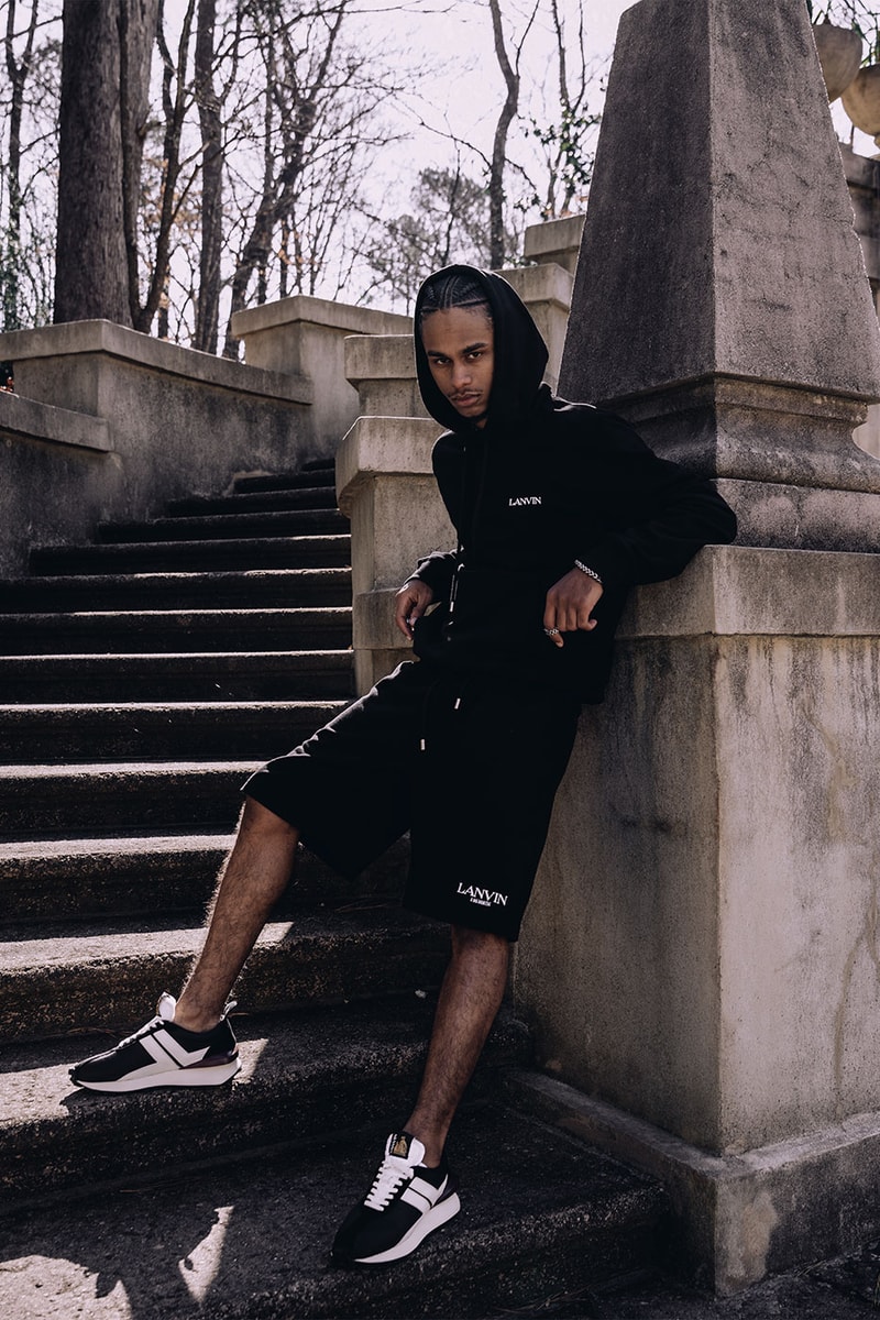 a ma maniere lanvin fleece set tracksuit tee cotton basics bumper tennis high low release date info store list buying guide photos price 