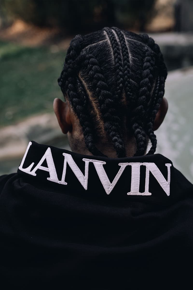 a ma maniere lanvin fleece set tracksuit tee cotton basics bumper tennis high low release date info store list buying guide photos price 