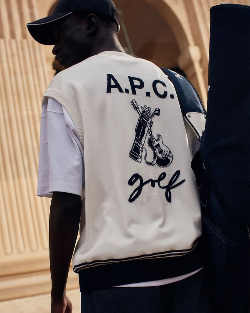 A.P.C. Golf Collection 2022: Hats, Bags, and Tops skirts women's polos