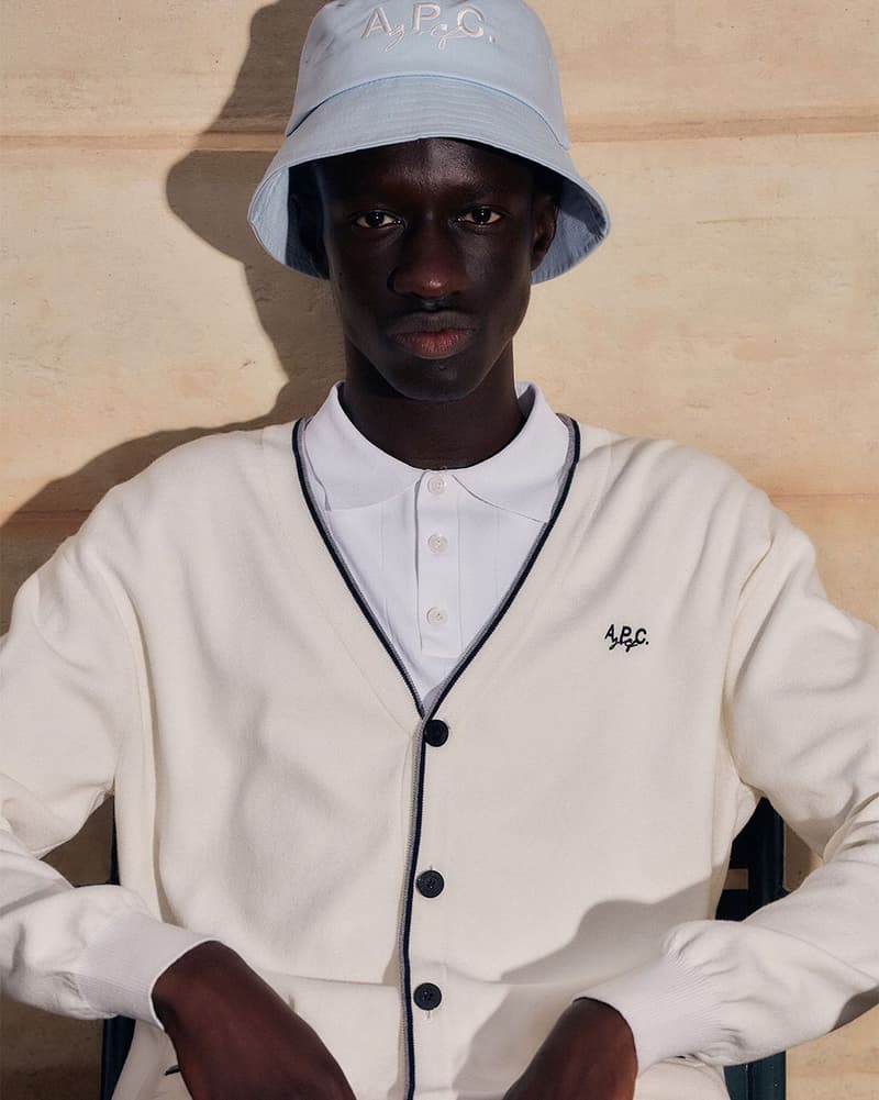 A.P.C. Golf Collection 2022: Hats, Bags, and Tops skirts women's polos