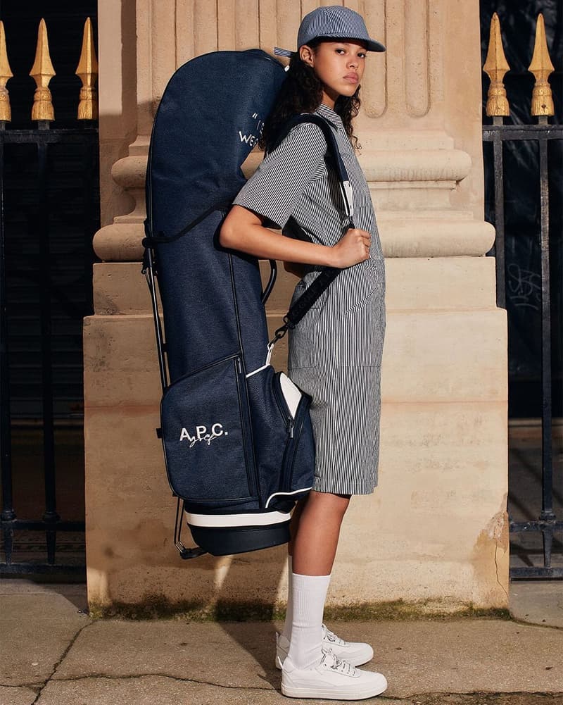 A.P.C. Golf Collection 2022: Hats, Bags, and Tops skirts women's polos