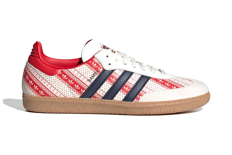 Adidas Originals Is Dropping a Pair of Christmas Sambas Next Month