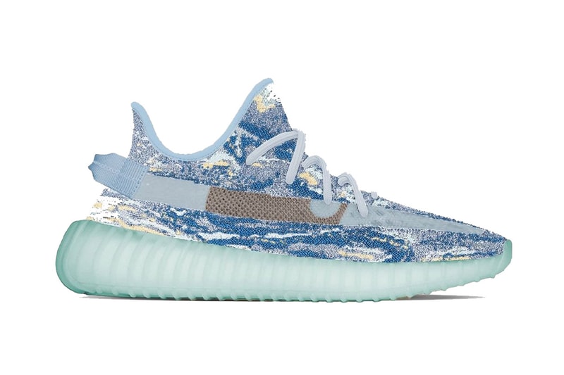 adidas Yeezy Boost 350 V2 MX Blue Release Info shoes sneakers kicks footwear Kanye West Yeezy 