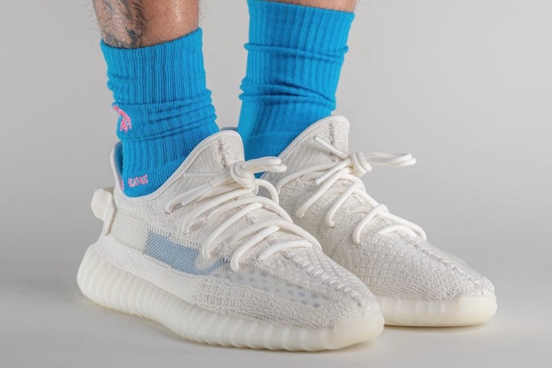 adidas YEEZY BOOST 350 V2 Pure Oat On-Foot Look Release Info HQ6316 Date Buy Price 