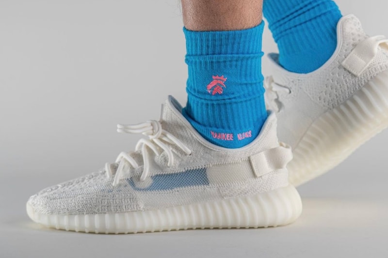 adidas YEEZY BOOST 350 V2 Pure Oat On-Foot Look Release Info HQ6316 Date Buy Price 