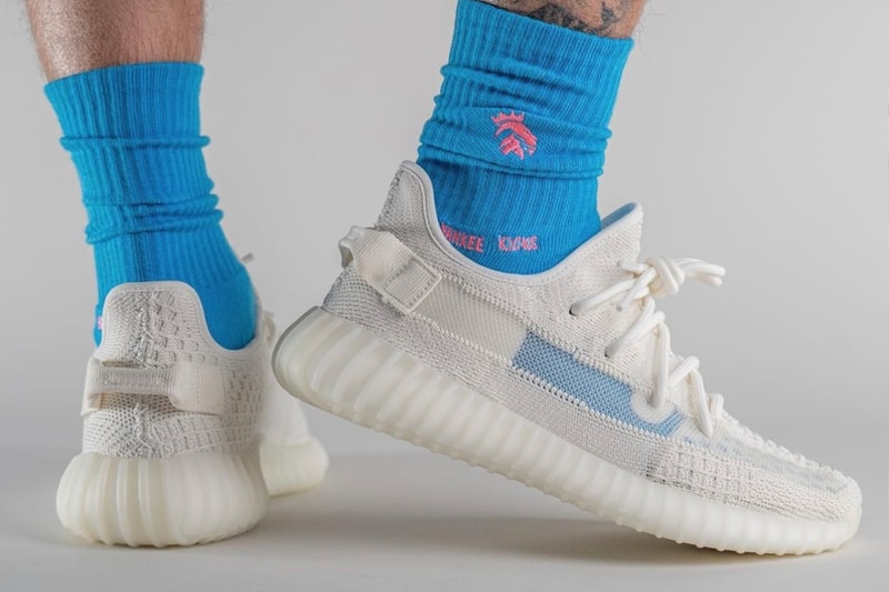 adidas YEEZY BOOST 350 V2 Pure Oat On-Foot Look Release Info HQ6316 Date Buy Price 