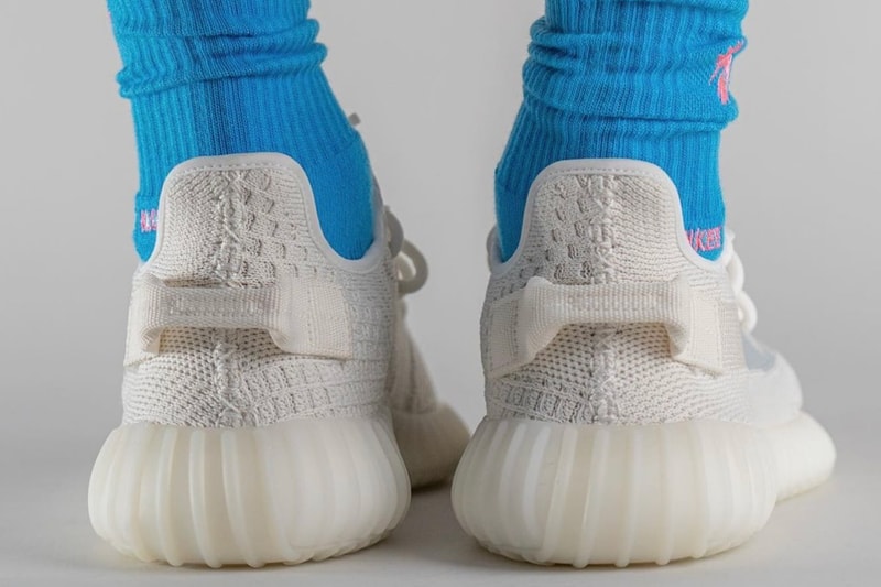 adidas YEEZY BOOST 350 V2 Pure Oat On-Foot Look Release Info HQ6316 Date Buy Price 