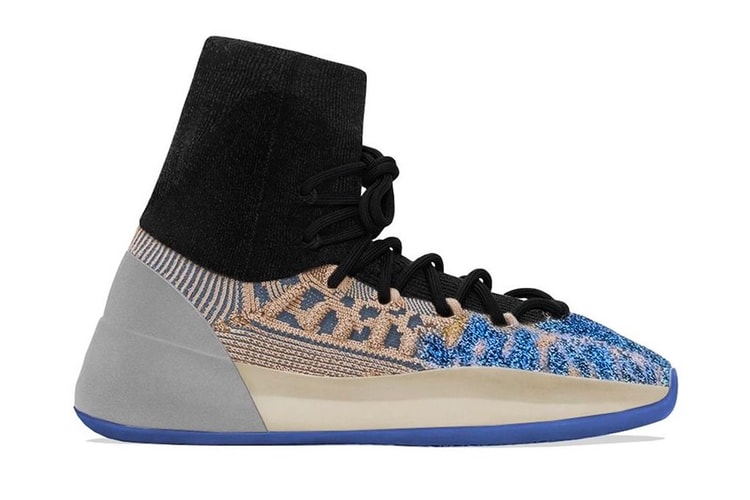 Take an Official Look at the adidas YEEZY BSKTBL Knit "Slate Azure"