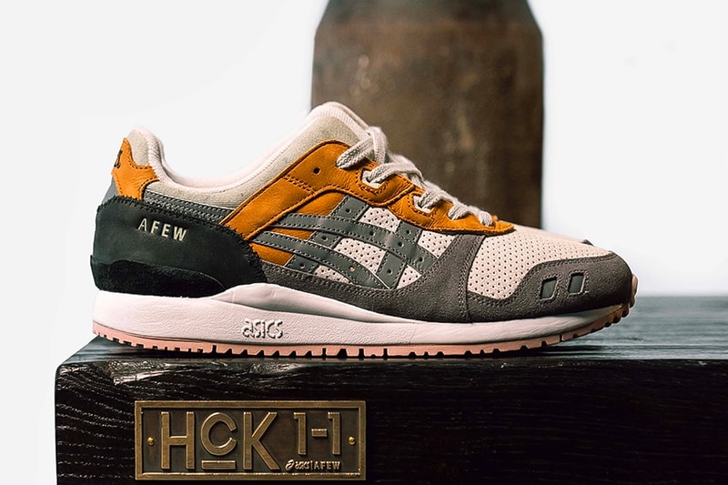 AFEW x ASICS GEL-Lyte III "Beauty of Imperfection" Collaboration Release 2022 wabi-sabi