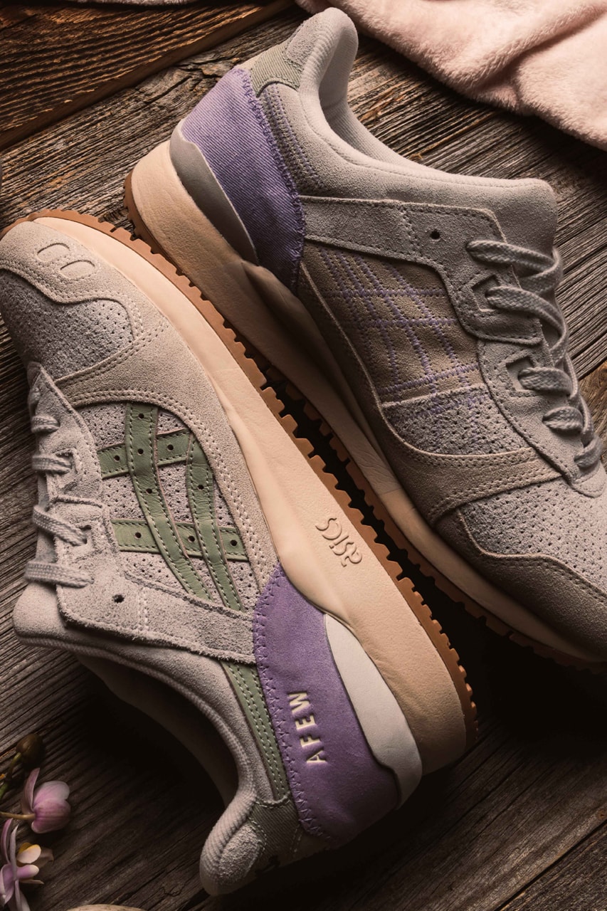 AFEW x ASICS GEL-LYTE III OG "B.O.I." Beauty of Imperfection Wear-Away Tear-Away Uppers Collaboration Limited Edition Sneaker Drop Release Information