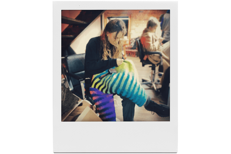 agr fall winter 2022 knitwear alicia robinson lookbook interview details