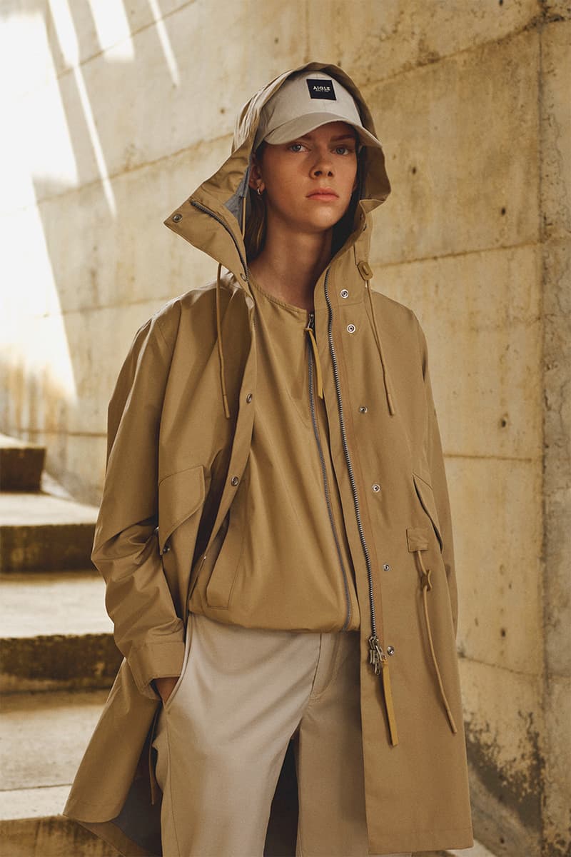 Aigle Unveils Heritage-Inspired SS22 Collection by Études spring summer french fashion sustainable luxury function outdoor city