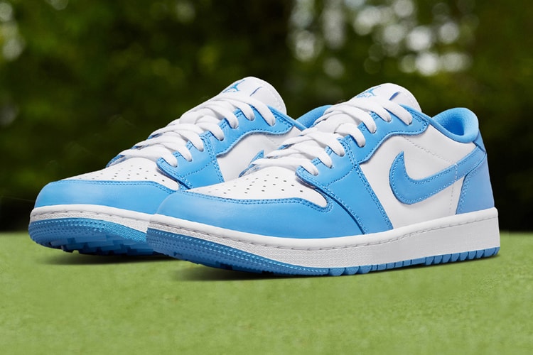 Air Jordan 1 Low Golf "University Blue" Is Dressed With a Tar Heels-Friendly Palette