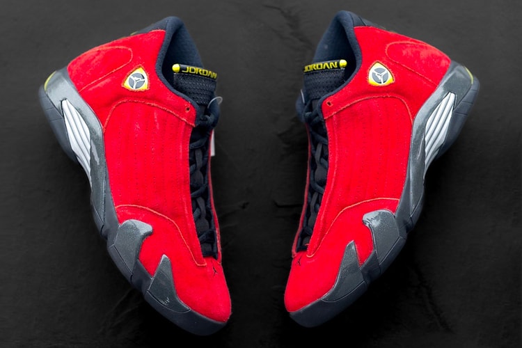 Check Out a 2014 Sample of the Ferrari-Inspired Air Jordan 14