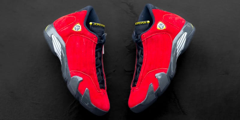 ferrari jordan 14 red