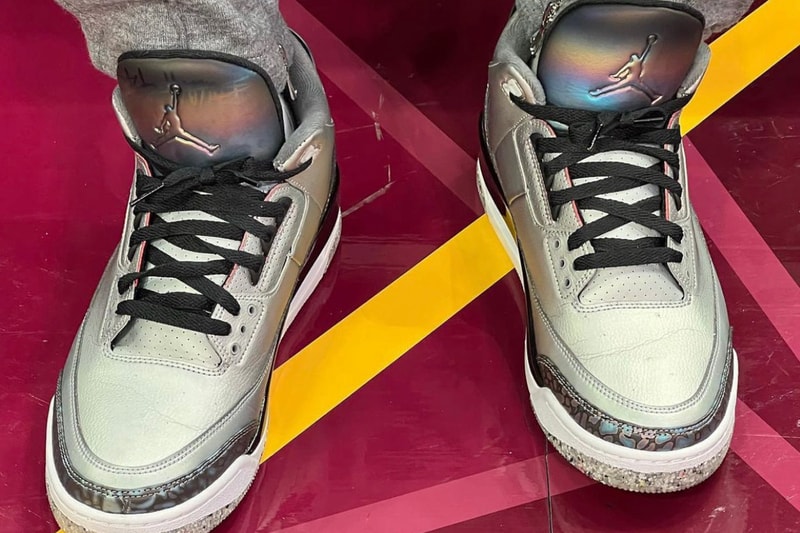 Fat Joe Air Jordan 3 Crater "Space Hippie" Sample 2022 NBA All-Star