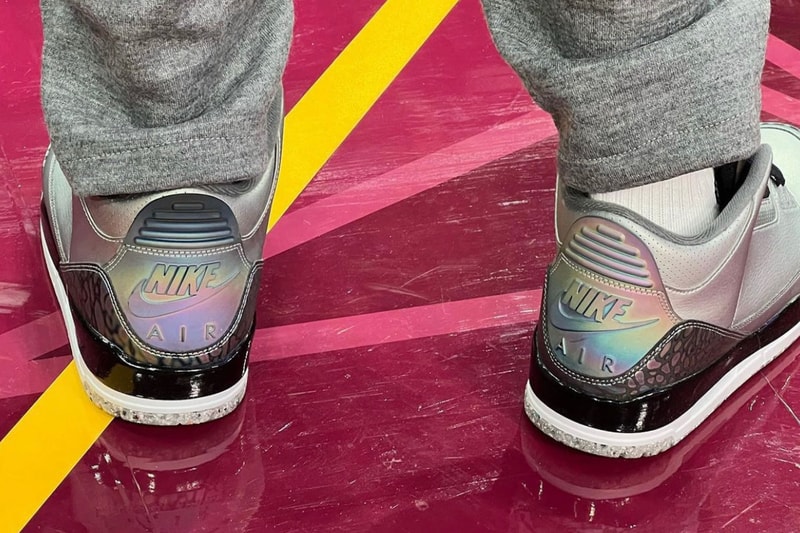 Fat Joe Air Jordan 3 Crater "Space Hippie" Sample 2022 NBA All-Star