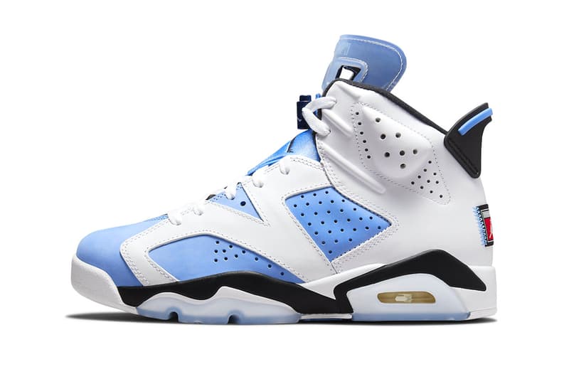 Air Jordan 6 UNC Official Look Release Info CT8529-410 Date Buy Price University of North Carolina