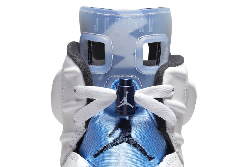 Air Jordan 6 UNC Official Look Release Info CT8529-410 Date Buy Price University of North Carolina