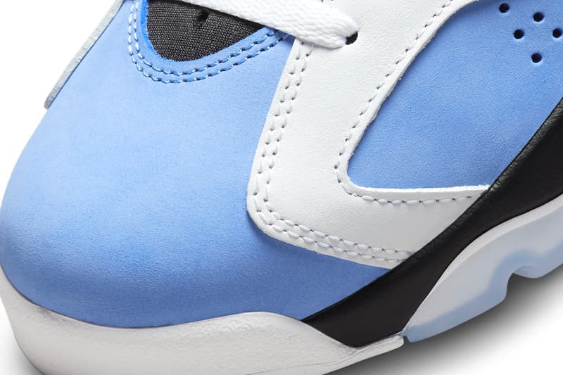 Air Jordan 6 UNC Official Look Release Info CT8529-410 Date Buy Price University of North Carolina