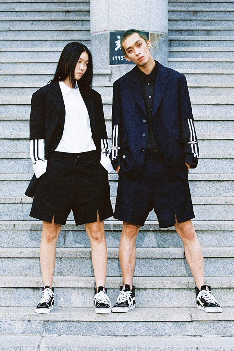 AJOBYAJO SS22 Collection Boys Can Cry Lookbook Release Info Buy Price South Korea T-shirts Shirts Check Stripes Denim Suits Backpack Headband Robot