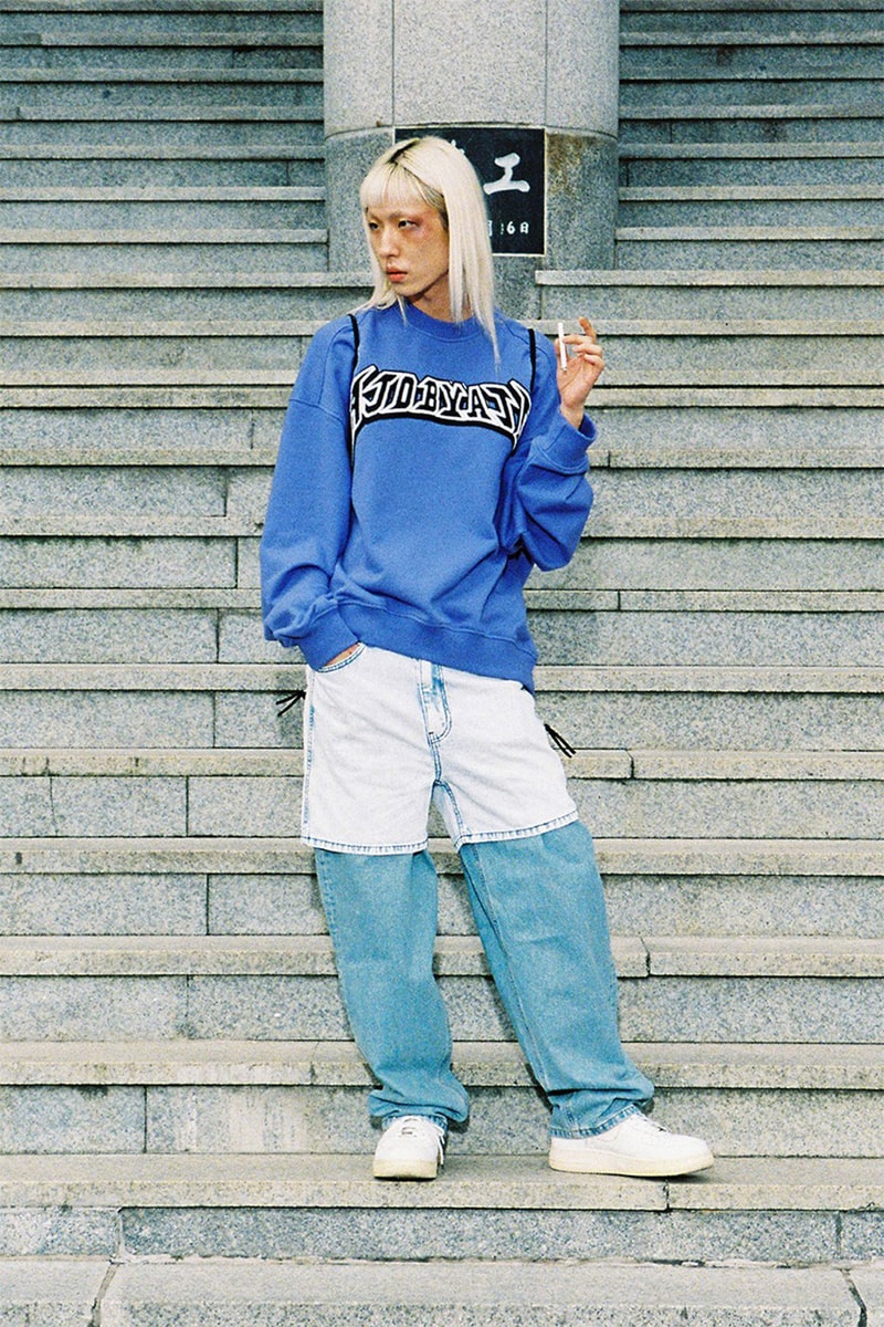 AJOBYAJO SS22 Collection Boys Can Cry Lookbook Release Info Buy Price South Korea T-shirts Shirts Check Stripes Denim Suits Backpack Headband Robot