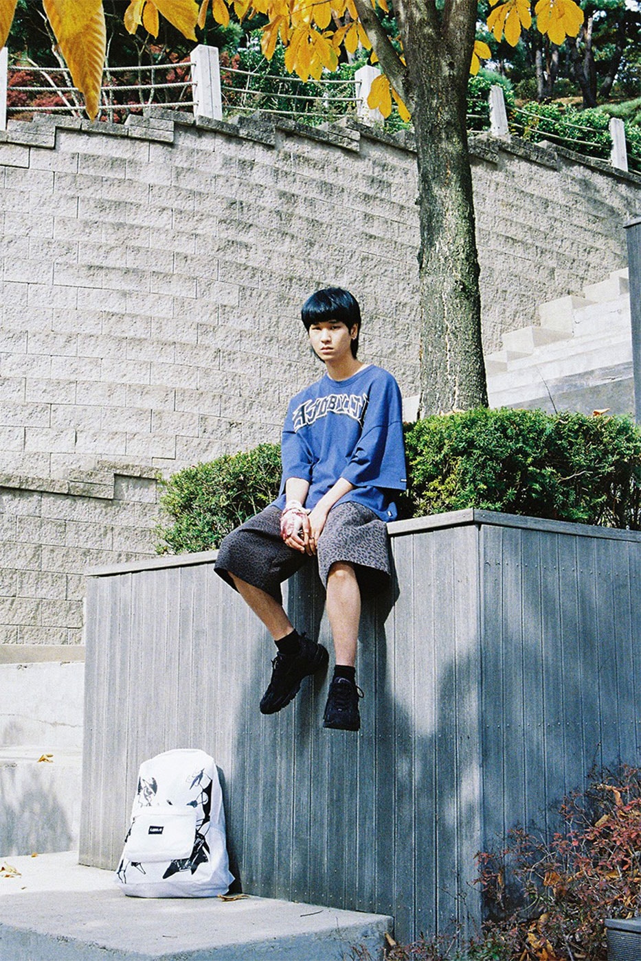 AJOBYAJO SS22 Collection Boys Can Cry Lookbook Release Info Buy Price South Korea T-shirts Shirts Check Stripes Denim Suits Backpack Headband Robot