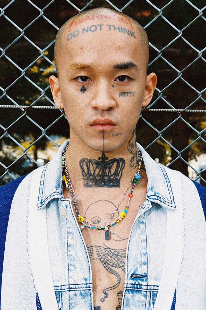 AJOBYAJO SS22 Collection Boys Can Cry Lookbook Release Info Buy Price South Korea T-shirts Shirts Check Stripes Denim Suits Backpack Headband Robot