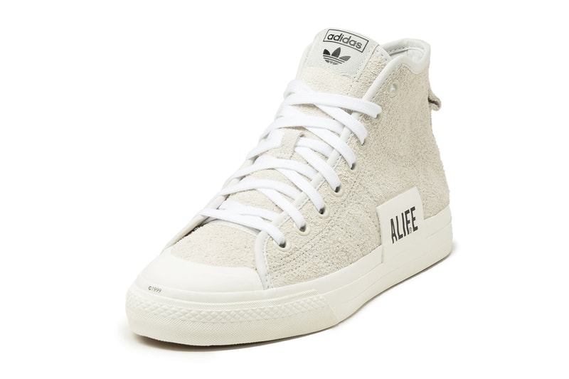 ALIFE x adidas Consortium Nizza Hi Cream White / Off White  Clear Sky / Off White Release Information GW5325 GX8140 Release Information