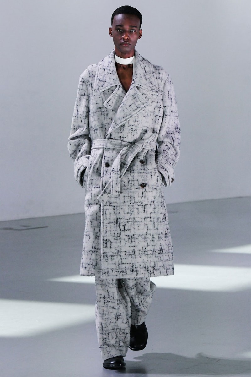 ATTACHMENT FW22 Tailoring runway collection japan  Mitsuki Enomoto robert ryman