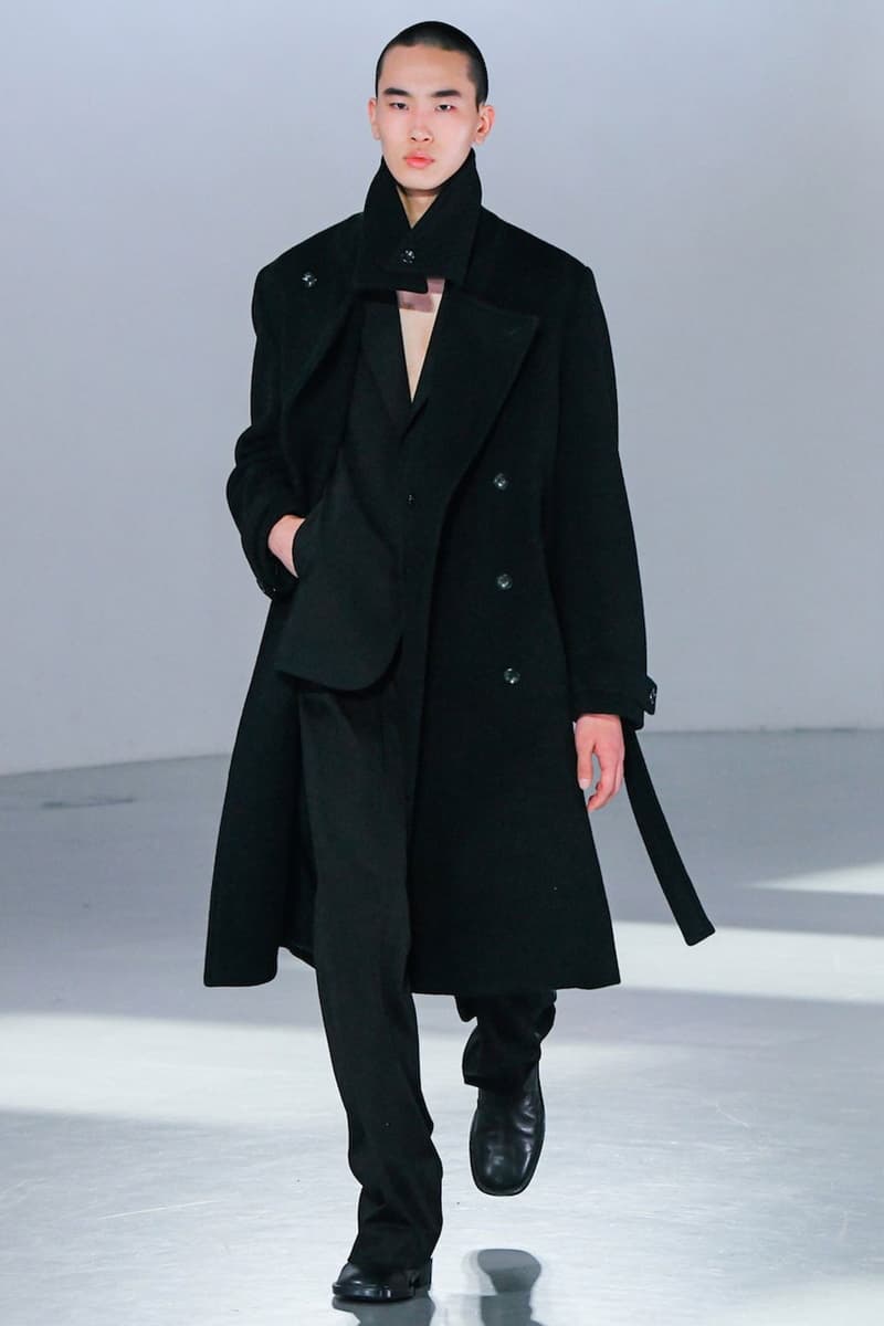 ATTACHMENT FW22 Tailoring runway collection japan  Mitsuki Enomoto robert ryman