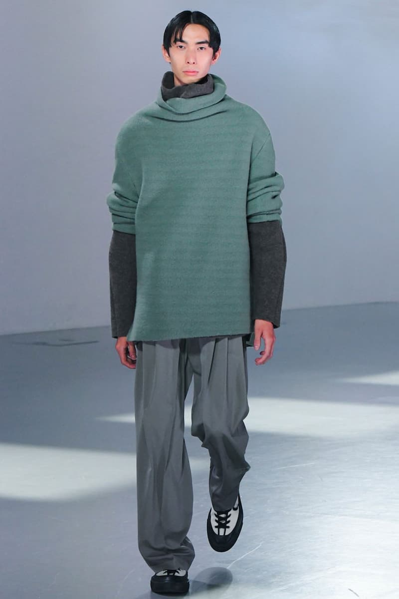 ATTACHMENT FW22 Tailoring runway collection japan  Mitsuki Enomoto robert ryman