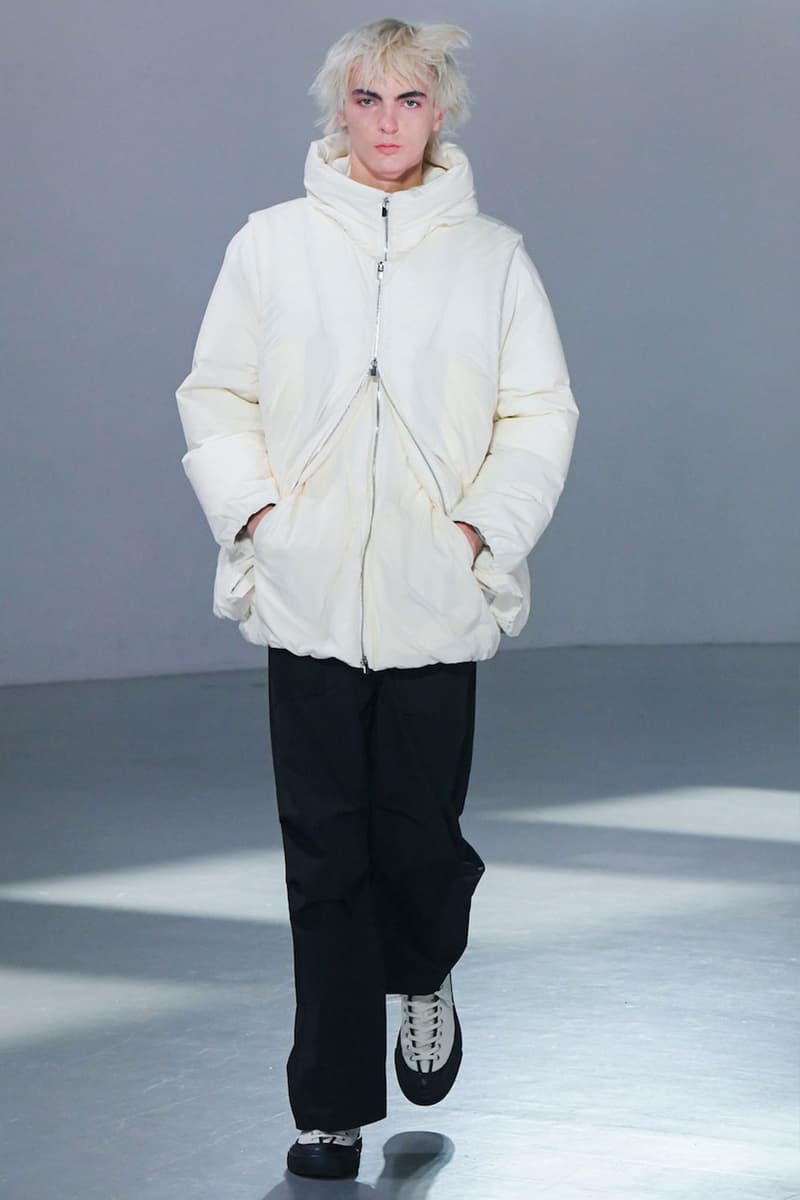 ATTACHMENT FW22 Tailoring runway collection japan  Mitsuki Enomoto robert ryman