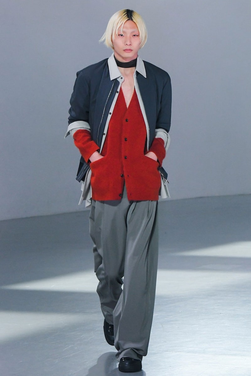 ATTACHMENT FW22 Tailoring runway collection japan  Mitsuki Enomoto robert ryman