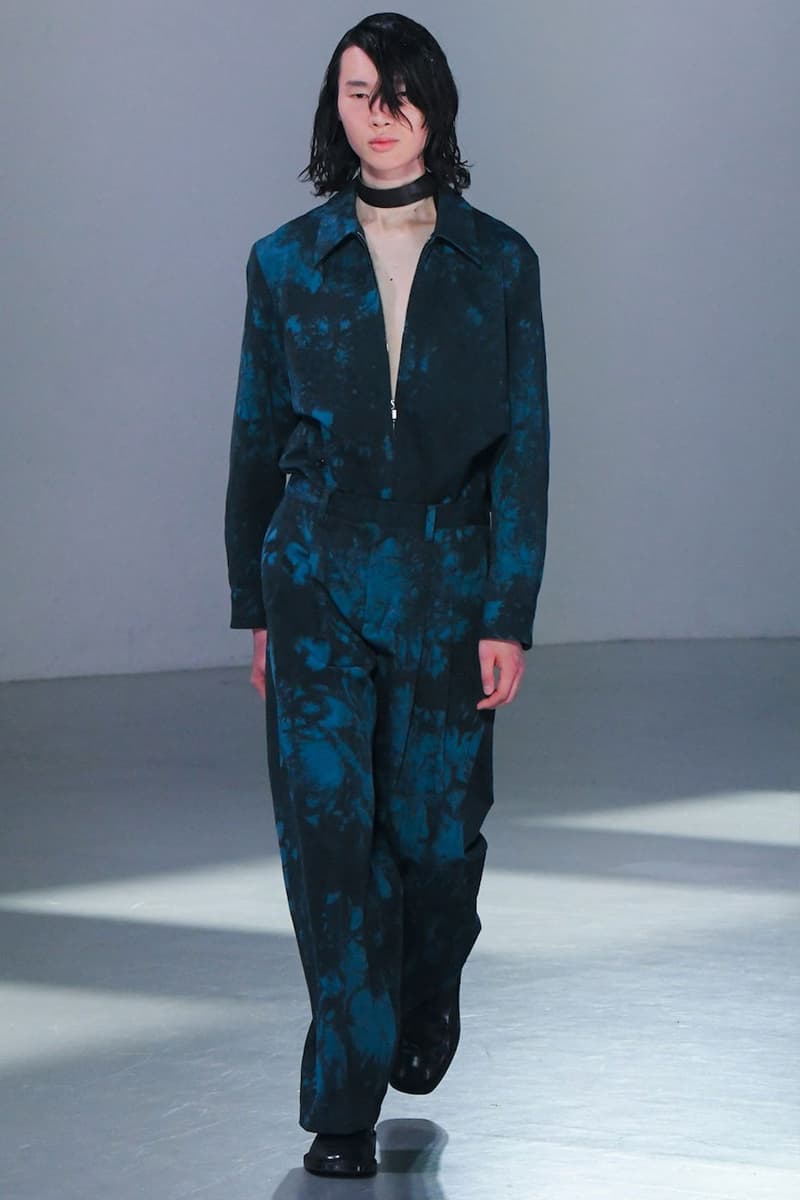 ATTACHMENT FW22 Tailoring runway collection japan  Mitsuki Enomoto robert ryman